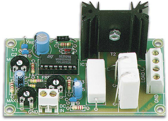 soldeerkit gelijkspanning naar pulsbreedte omvormer 85 x 48 mm