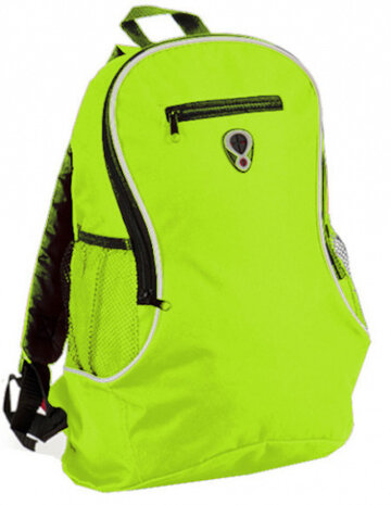 rugzak junior 16,5 liter 29 x 38 cm polyester lime