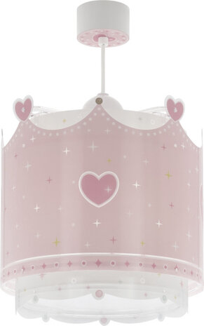 hanglamp Little Queen meisjes 26 x 40 cm E27 60W roze