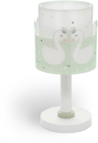 tafellamp Sweet Love 15 x 30 cm E14 40W groen/wit