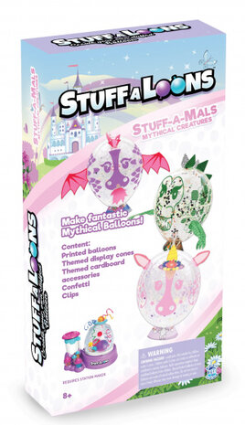ballonnen DIY Mythical Creatures junior 26-delig
