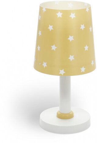 tafellamp Star Light junior 30 cm E14 40W geel/wit