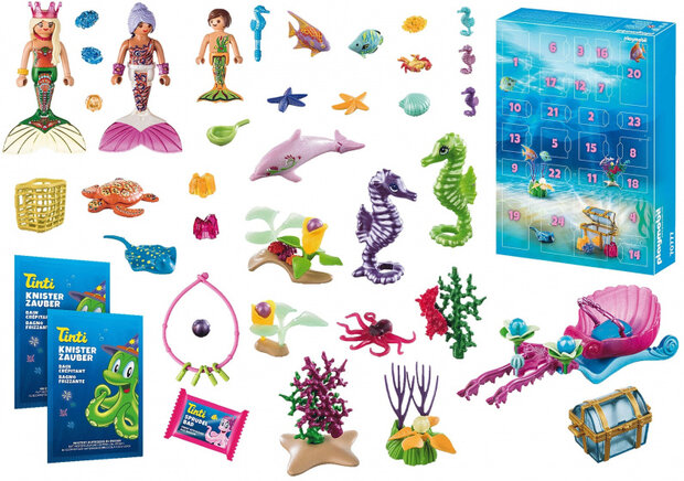 adventskalender badplezier zeemeerminnen (70777)