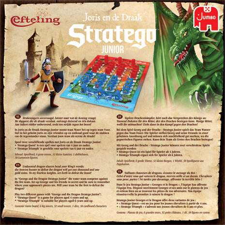 gezelschapsspel Stratego Junior Joris en de Draak