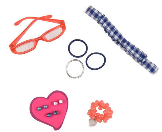 tienerpop-accessoires Pretty Preppy 9-delig