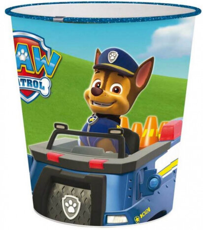papiermand Paw Patrol junior 10 liter 22,5 cm blauw