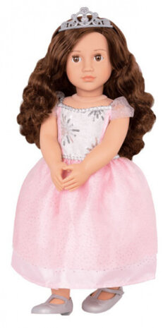 tienerpop Amina meisjes 46 cm polyester 4-delig