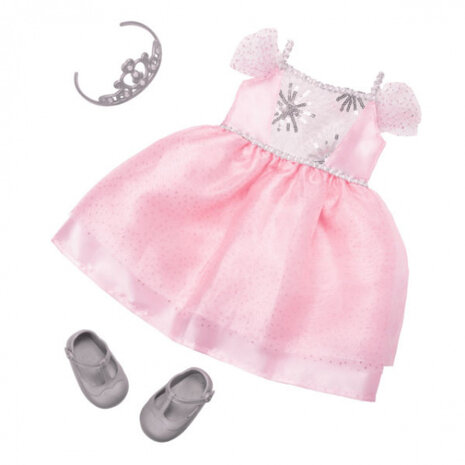 tienerpop Amina meisjes 46 cm polyester 4-delig