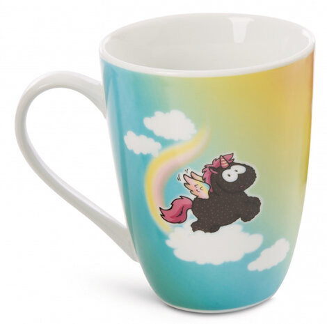 mok Yin &amp; Yang Rainbow junior 310 ml porselein