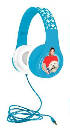koptelefoon Samson &amp; Marie junior 3,5 mm aqua/wit