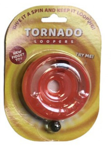 fidget toy Loopers junior rood 2-delig