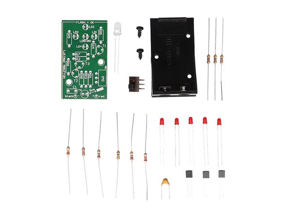 infrarood-afstandsbedieningtester led 55 x 30 mm groen