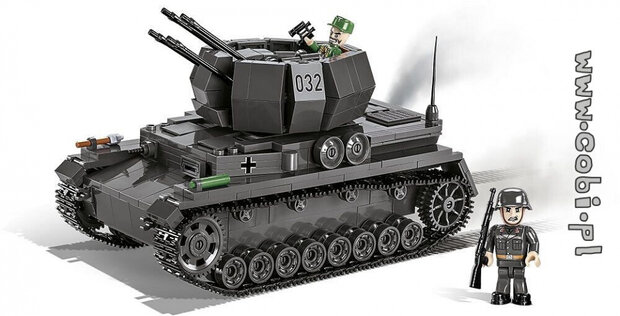bouwpakket Flakpanzer IV Wirbelwind 590-delig (2548)