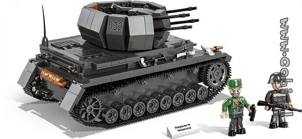 bouwpakket Flakpanzer IV Wirbelwind 590-delig (2548)