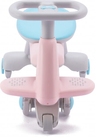 Shuttle Now loopauto junior roze/blauw