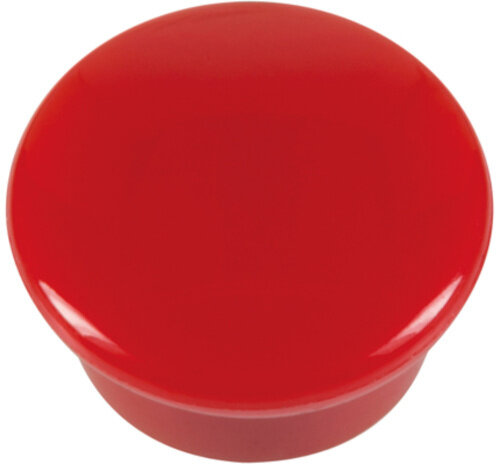 magneten 15 x 8 mm rood 10 stuks