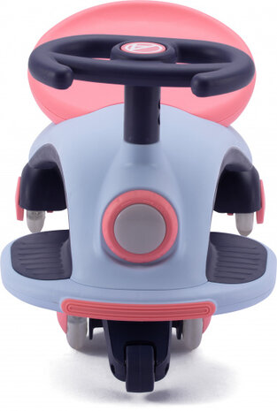Shuttle Trike loopauto junior roze/lichtblauw