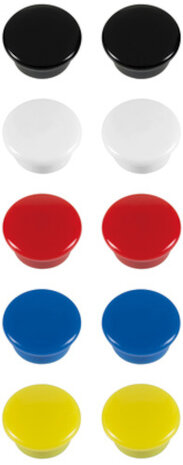 magneten 15 x 8 mm 10 stuks