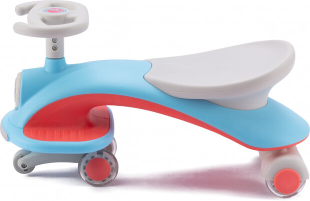 Shuttle Trike loopauto junior blauw/rood