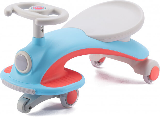 Shuttle Trike loopauto junior blauw/rood