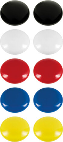 magneten 25 x 12 mm 10 stuks