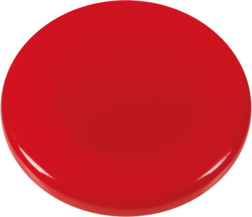 magneten 30 x 8 mm rood 10 stuks