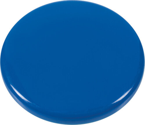 magneten 30 x 8 mm blauw 10 stuks