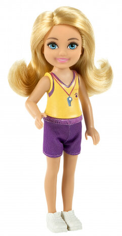 tienerpop Chelsea Can Be meisjes 15,3 cm geel/paars