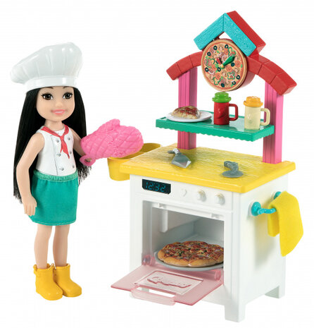 tienerpop Chelsea Can Be meisjes 15,3 cm wit/groen