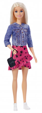 tienerpop Big City Big Dreams meisjes 30 cm blauw/roze