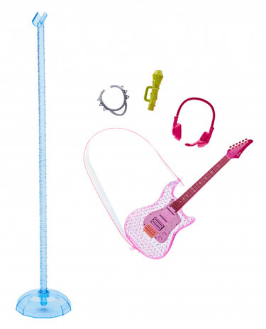 tienerpop Big City Big Dreams meisjes 30 cm geel/roze