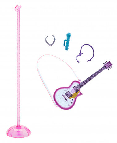 tienerpop Big City Big Dreams meisjes 30 cm paars/roze