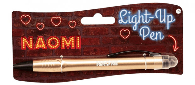 balpen Light-Up Naomi junior goud