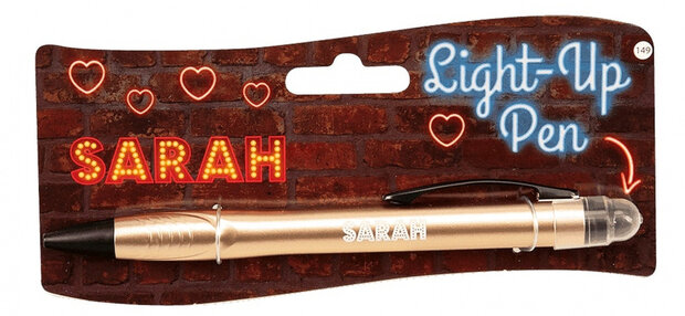 balpen Light-Up Sarah junior goud