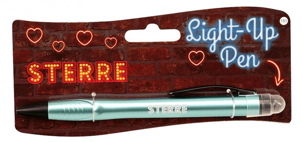 balpen Light-Up Sterre junior groen