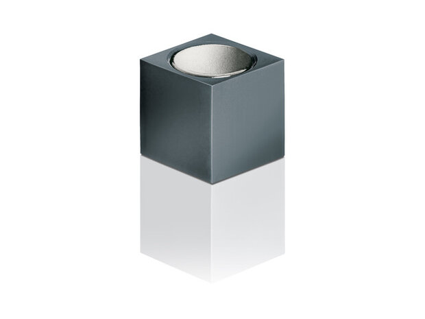 magneten Strong 1 x 1 cm neodymium antraciet 5 stuks