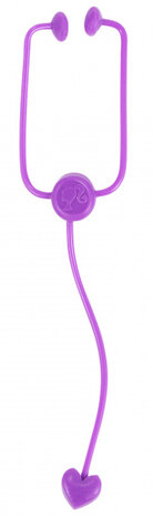 tienerpop verpleegster meisjes 30 cm blond/roze 3-delig