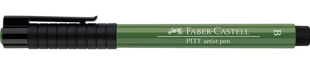tekenstift Pitt Artist Pen B 167 olijfgroen