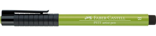 tekenstift Pitt Artist Pen B 170 meigroen