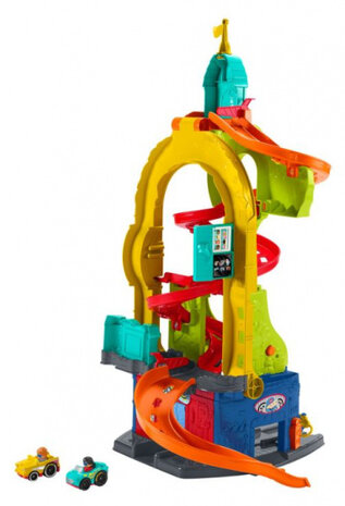 autogarage Little People 2-in-1 junior 3-delig