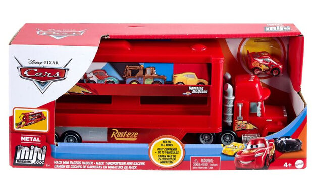 autotransporter Cars Mini Racers junior 27,9 cm 2-delig