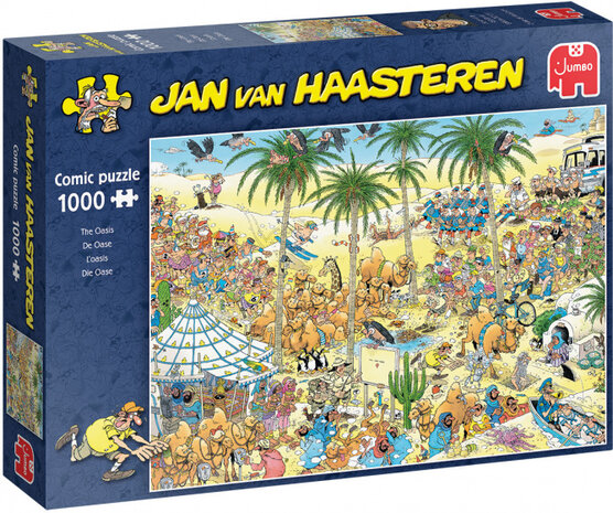 legpuzzel Jan van Haasteren De Oase karton 1000 stukjes
