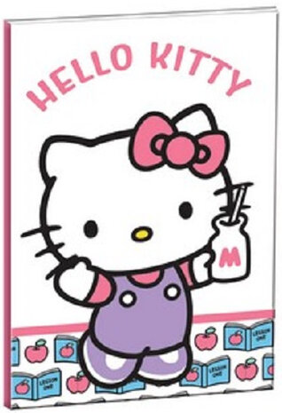 notitieboek B5 softcover roze/wit 40 pagina&#039;s