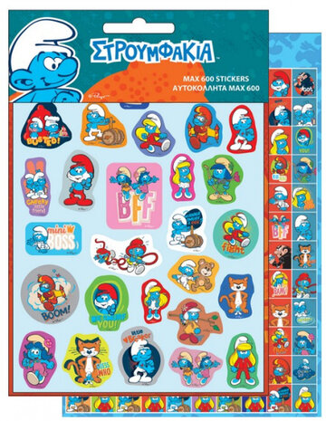 stickerboek junior papier 600 stuks