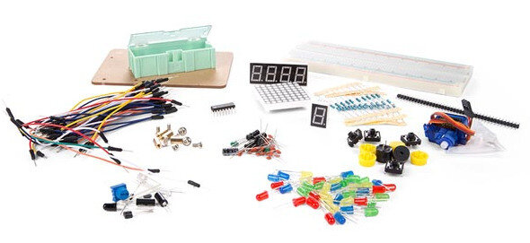diy-starterkit voor Arduino staal grijs/zwart 165-delig
