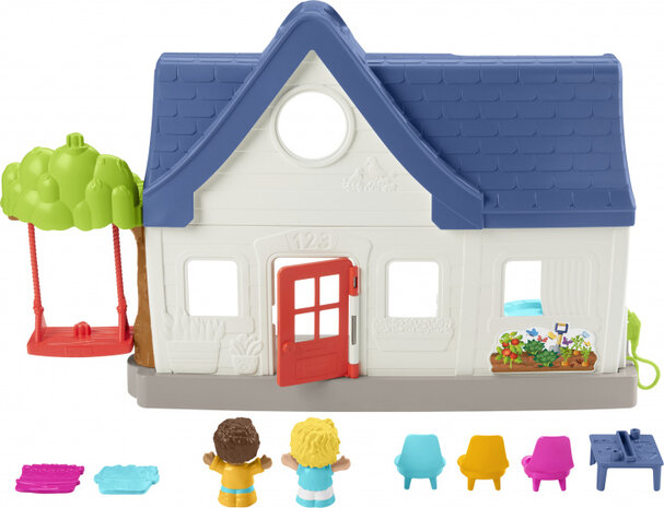 speelset Little People huis 10-delig (FR)