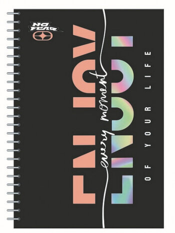 notitieboek B5 softcover zwart 70 pagina&#039;s