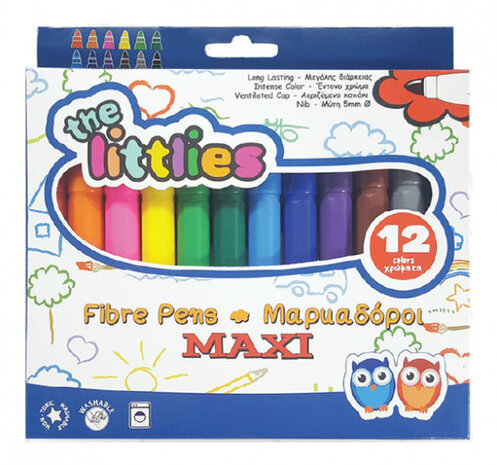 markerstiften Maxi junior 12-delig