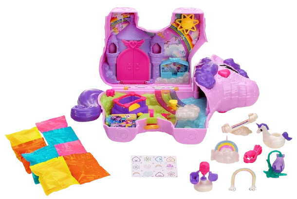 speelset Unicorn Party meisjes paars 16-delig