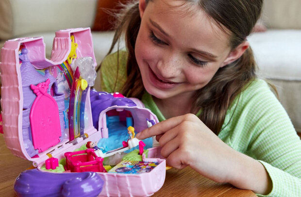speelset Unicorn Party meisjes paars 16-delig